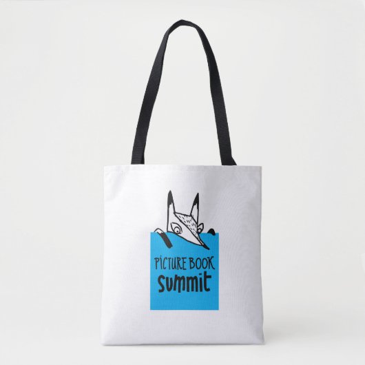Tote Bag Cartable de sommet de livre d'images (Devant)