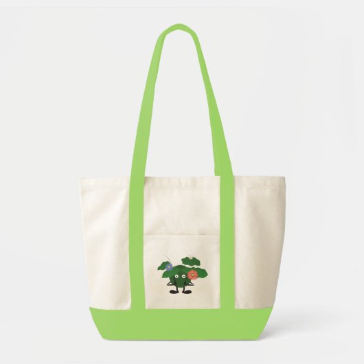 Tote Bag Cartable timide d'insecte - pas simplement pour (Devant)
