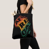Tote Bag Carte Afrique (De près)