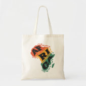 Tote Bag Carte Afrique (Devant)