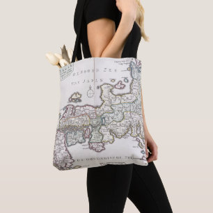 Tote Bag Carte antique du Japon 1769