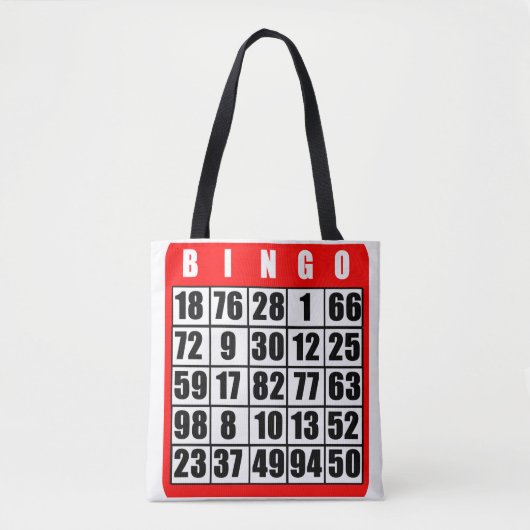 Tote Bag Carte Bingo (Devant)