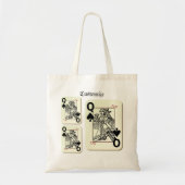 Tote Bag Carte Black Spencer Queen Thunder_Cove (Devant)