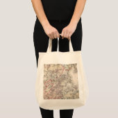 Tote Bag Carte : Boston, 1883 (Devant (produit))