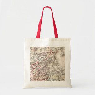 Tote Bag Carte : Boston, 1883