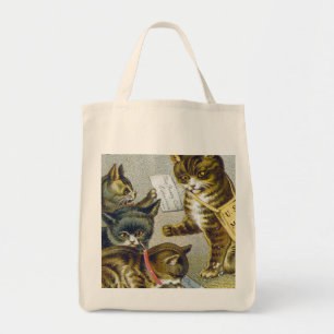 Tote Bag Carte commerciale de fil, 1880