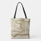Tote Bag Carte d'atlas du Haïti (Dos)