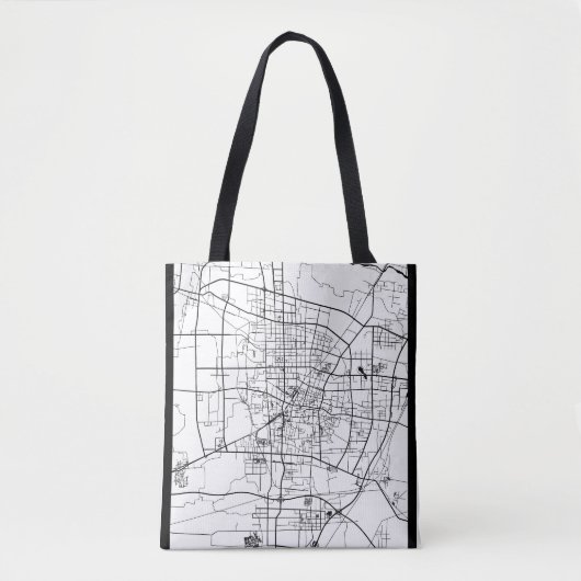 Tote Bag Carte de Baoding Chine (Devant)