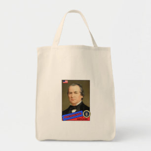 Tote Bag Carte de baseball d'Andrew Johnson