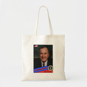 Tote Bag Carte de baseball de George H.W. Bush