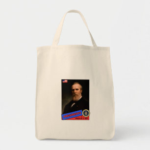 Tote Bag Carte de baseball de Rutherford B. Hayes