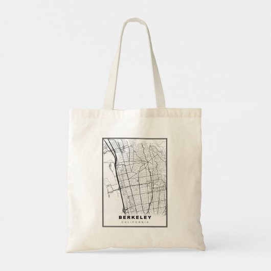 Tote Bag Carte de Berkeley (Dos)