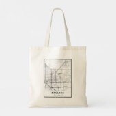 Tote Bag Carte de Boulder (Dos)