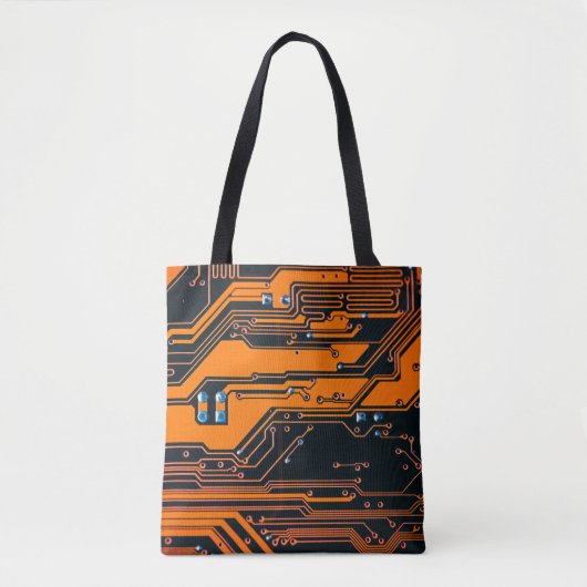 Tote Bag Carte de circuit. Matériel informatique électroniq (Devant)