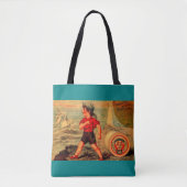 Tote Bag Carte de commerce victorienne Chadwick’s Spool Cot (Devant)
