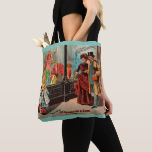 Tote Bag carte de commerce William Broadhead & Sons habille