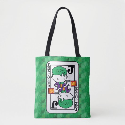 Tote Bag Carte de jeu Chibi Joker (Devant)