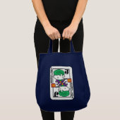 Tote Bag Carte de jeu Chibi Joker (Devant (produit))
