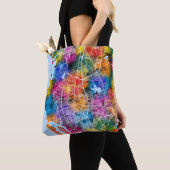 Tote Bag Carte de Kaohsiung (De près)