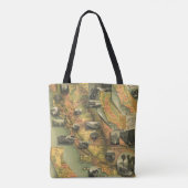 Tote Bag Carte de la Californie (Dos)