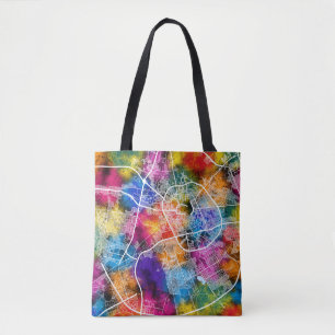 Tote Bag Carte de la ville de Madinah Arabie Saoudite