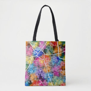 Tote Bag Carte de la ville de Najafgarh Delhi