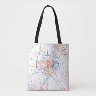 Tote Bag Carte de la ville de Nanyang