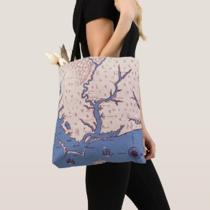 Tote Bag Carte de la Virginie