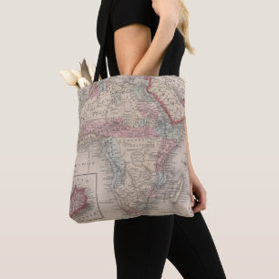 Tote Bag Carte de l'Afrique avec la Ste.Hélène
