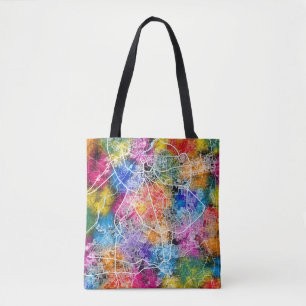 Tote Bag Carte de Lahore Pakistan