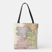 Tote Bag Carte de l'Irlande (Dos)