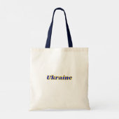 Tote Bag Carte de l'Ukraine (Dos)