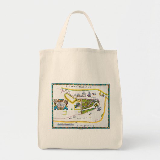 Tote Bag Carte de New Amsterdam, 1661 (Devant)