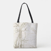Tote Bag Carte de Rivière Détroit (Dos)