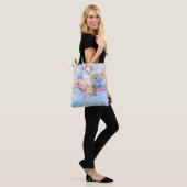Tote Bag Carte de Singapour (Sur le modèle)