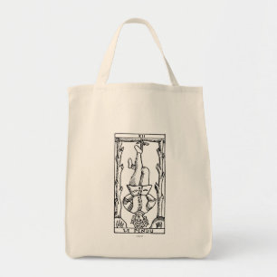 Tote Bag Carte de tarot : Homme pendu