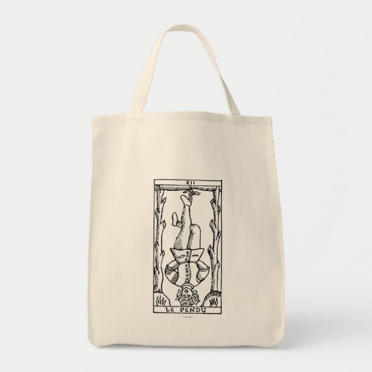 Tote Bag Carte de tarot : Homme pendu (Devant)
