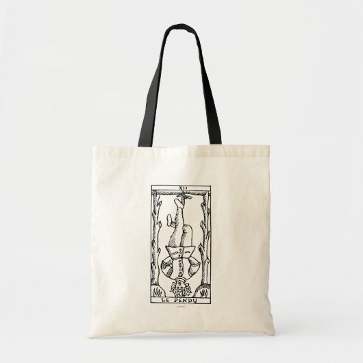 Tote Bag Carte de tarot : Homme pendu (Devant)