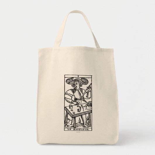 Tote Bag Carte de tarot : Le jongleur (Devant)