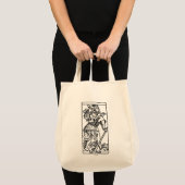 Tote Bag Carte de tarot : L'imbécile (Devant (produit))
