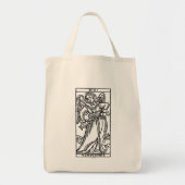 Tote Bag Carte de tarot : Modération (Devant)