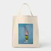 Tote Bag Carte de voyage du Togo (Devant)