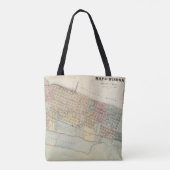 Tote Bag Carte de Winona, Minnesota (Dos)