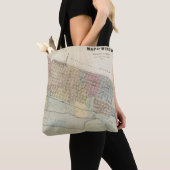 Tote Bag Carte de Winona, Minnesota (De près)