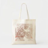 Tote Bag Carte des arbres 2 (Devant)