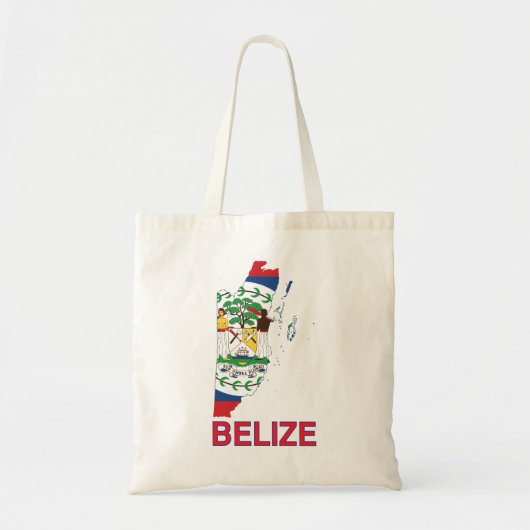 Tote Bag Carte du Belize (Devant)