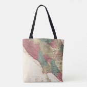 Tote Bag Carte du comté de Sonoma la Californie (Dos)