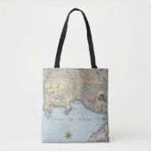 Tote Bag Carte du Golfe de Naples et d'abords (Devant)