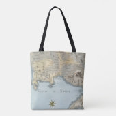 Tote Bag Carte du Golfe de Naples et d'abords (Dos)