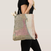 Tote Bag Carte du guide de Blanchard de Chicago 2 (De près)